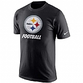 Pittsburgh Steelers Nike Facility WEM T-Shirt - Black,baseball caps,new era cap wholesale,wholesale hats